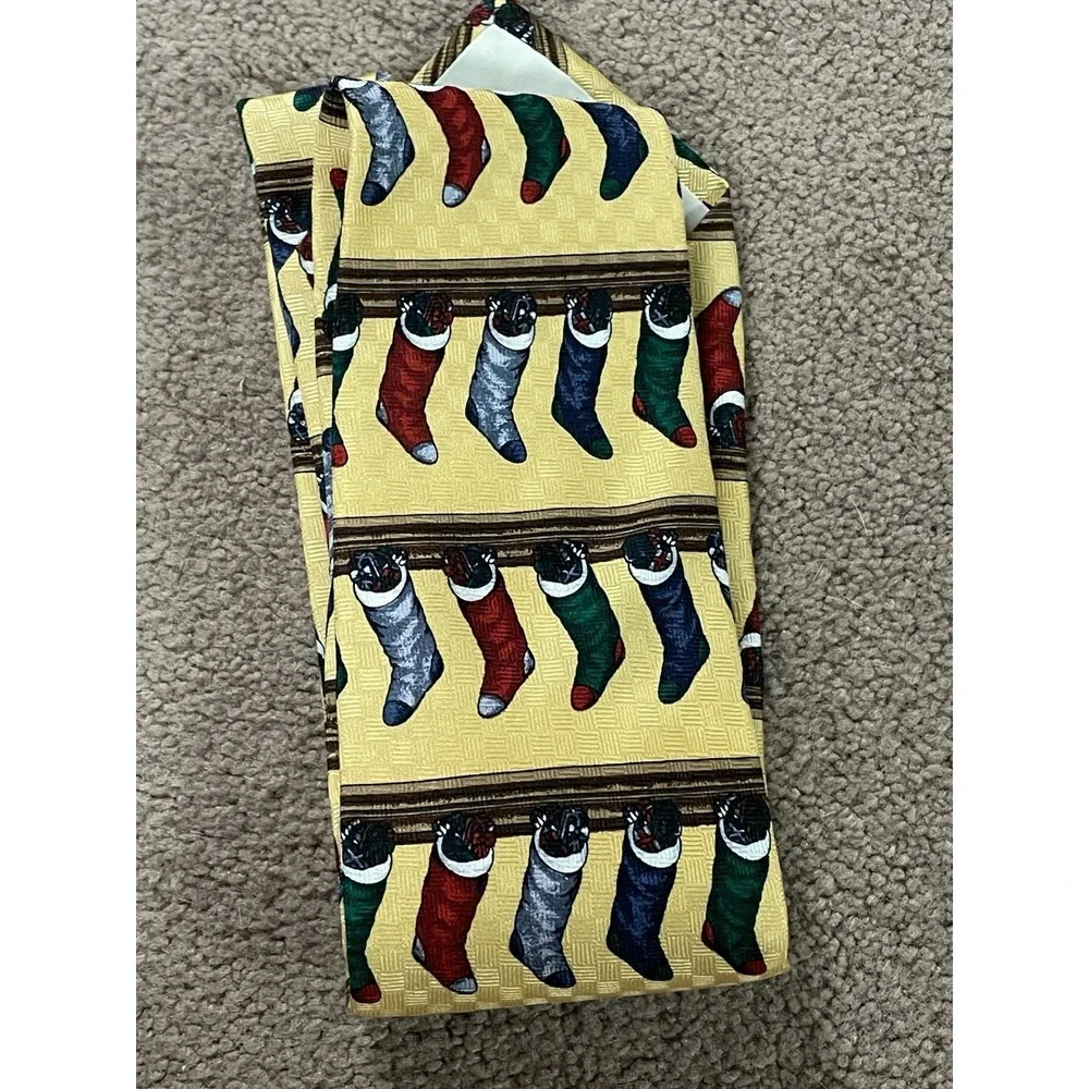 Vintage Rooster Brand Men's Silk Necktie Made USA 58